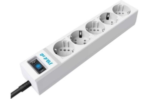   ZIS PILOT Surge protector Pilot SG5 5 outlets (GP), 10A / 2.2kVt 7M