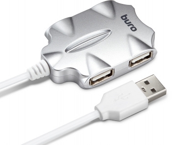  USB 2.0 Buro BU-HUB4-0.5-U2.0-Candy 4. 