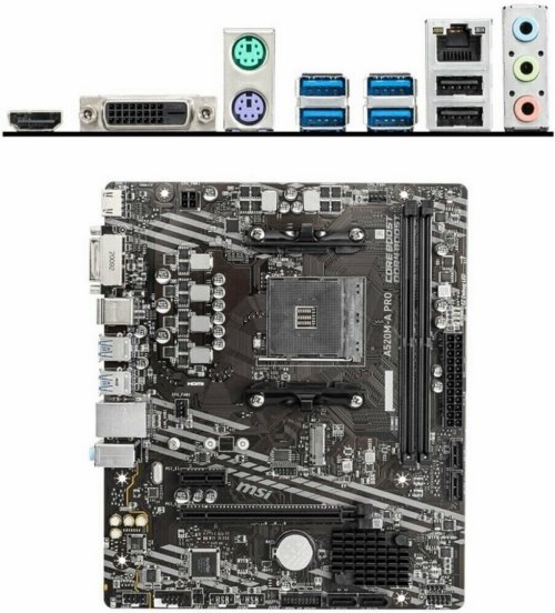   MSI A520M-A PRO Socket AM4