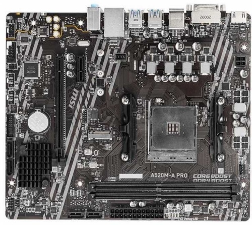   MSI A520M-A PRO Socket AM4