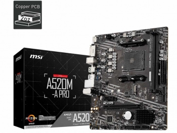   MSI A520M-A PRO Socket AM4