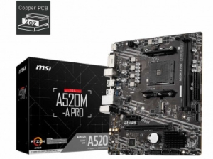   MSI A520M-A PRO Socket AM4