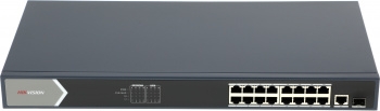  Hikvision DS-3E0518P-E 17G 1SFP 16PoE+ 230W 