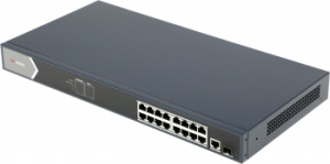  Hikvision DS-3E0518P-E 17G 1SFP 16PoE+ 230W 