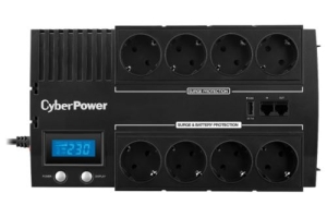    CyberPower BR700ELCD 700VA/420W USB/RJ11/45 (4+4 EURO)