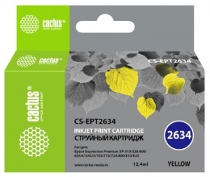   Cactus CS-EPT2634   Epson Expression Home XP-600/605/700/800 (11 ml)