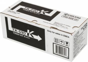 - Kyocera TK-590K (1T02KV0NL0)   FS-C2026MFP/C2126MFP/C2526MFP/C2626MFP/C5250D