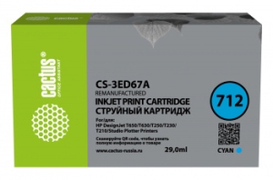   Cactus CS-3ED67A 712  (29)  HP DJ T230/630