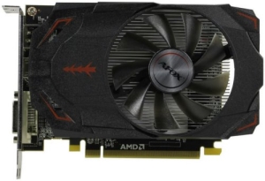  AFOX RX 550 4GB GDDR5 1 28Bit, ATX Single Fan  AFRX550-4096D5H3