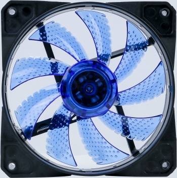  Digma DFAN-LED-BLUE 120x120x25mm 3-pin 4-pin (Molex)23dB 115gr LED Ret
