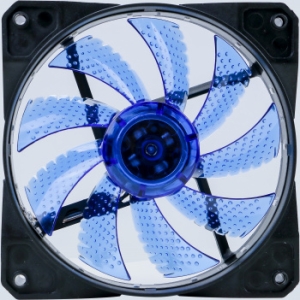  Digma DFAN-LED-BLUE 120x120x25mm 3-pin 4-pin (Molex)23dB 115gr LED Ret