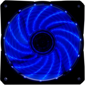  Digma DFAN-LED-BLUE 120x120x25mm 3-pin 4-pin (Molex)23dB 115gr LED Ret