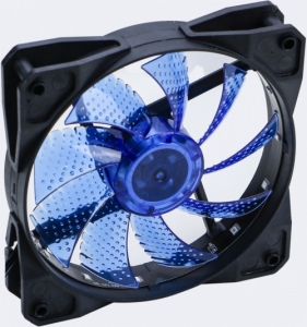  Digma DFAN-LED-BLUE 120x120x25mm 3-pin 4-pin (Molex)23dB 115gr LED Ret