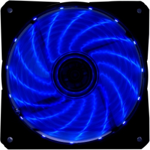  Digma DFAN-LED-BLUE 120x120x25mm 3-pin 4-pin (Molex)23dB 115gr LED Ret