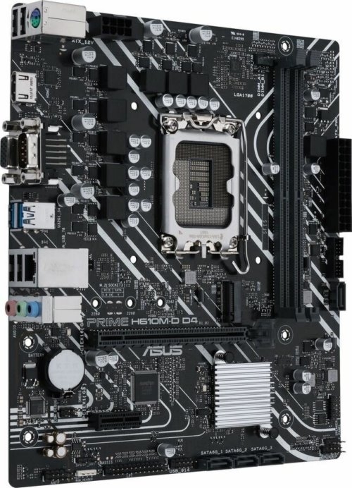   ASUS PRIME H610M-R D4-SI LGA1700 White Box