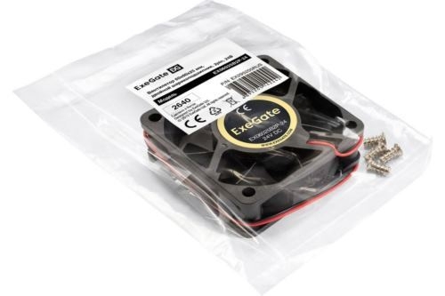  24 DC ExeGate EX06025B2P-24 (60x60x25 , 2-Ball ( ), 2pin, 5100RP