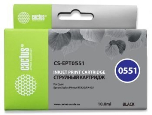   Cactus CS-EPT0551   Epson Stylus RX520/Stylus Photo R240 (10ml)