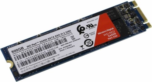  SSD Western Digital WD Red SA500 NAS 3D NAND WDS500G1R0B 500 M2.2280 SATA-III (TLC)