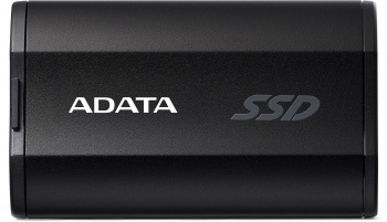   SSD ADATA 1Tb SD810 USB Type-C (2000/2000 Mb/s) metal case black (SD810-1000G-CBK