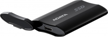   SSD ADATA 1Tb SD810 USB Type-C (2000/2000 Mb/s) metal case black (SD810-1000G-CBK