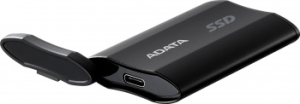   SSD ADATA 1Tb SD810 USB Type-C (2000/2000 Mb/s) metal case black (SD810-1000G-CBK