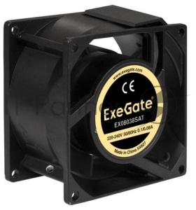  220 ExeGate EX289002RUS EX08038SAT (80x80x38 , Sleeve bearing ( ), 