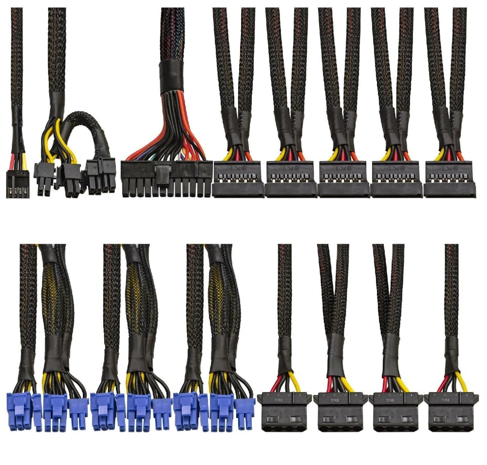   1200W Exegate 1200PPX RTL, ATX, SC, black, active PFC, 14cm, 24p+2*(4+4)p,PCI-E, 5*SATA