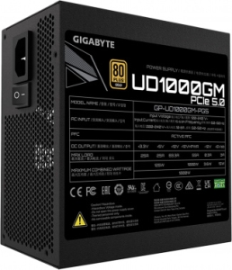   Gigabyte ATX 1000W GP-UD1000GM PG5 80+ gold (24+4+4pin) APFC 120mm fan 8xSATA Cab Manag