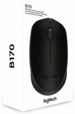  Logitech Wireless Mouse B170 Black(910-004798/910-004659/910-006537)