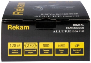  Rekam Allure zoom 1100  10x 3 Touch LCD 4K 125Mb SD+SDHC Flash/Flash