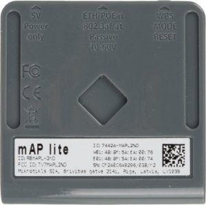   Wi-Fi 2.4GHZ RBMAPL-2ND MIKROTIK