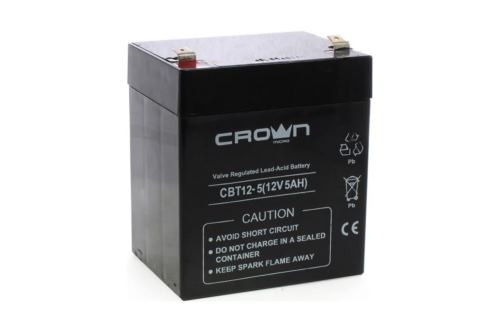  CROWN -12-5 (12V 5Ah) F2   6 