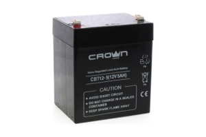  CROWN -12-5 (12V 5Ah) F2   6 