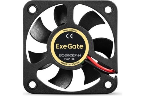  24 DC ExeGate EX05010S2P-24 (50x50x10 , Sleeve bearing ( ), 2pin, 7