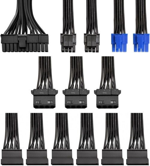   700W ExeGate 700PPH-LT-S, RTL, 80+, ATX, black, APFC, 12cm, 24p, (4+4)p, 5*SATA, 3*IDE