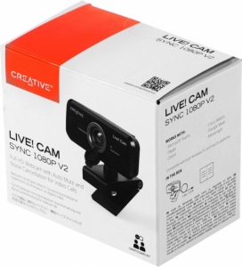  Web Creative Live! Cam SYNC 1080P V2  2Mpix (1920x1080) USB2.0  