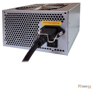   500W ExeGate UN500, ATX, PC, 12cm fan, 24p+4p, 6/8p PCI-E, 3*SATA, 2*IDE, FDD +  