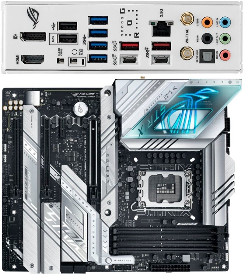   Asus ROG STRIX Z790-A GAMING WIFI D4 LGA1700