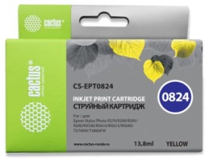   Cactus CS-EPT0824 CS-EPT0824   Epson Stylus Photo R270/290/RX590 (11,4ml)