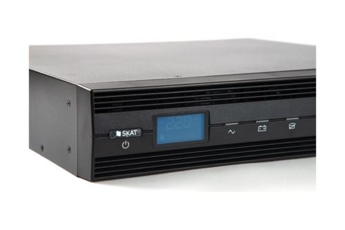   SKAT-UPS 1000-RACK-ON-2X9 {Online, 1000/900 , / , 2x EURO,  2x 9, 
