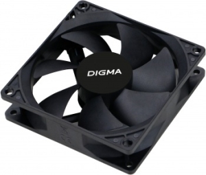  Digma DFAN-90 90x90x25mm 3-pin 4-pin (Molex)23dB 82gr Ret