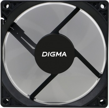  Digma DFAN-90 90x90x25mm 3-pin 4-pin (Molex)23dB 82gr Ret
