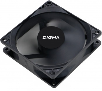  Digma DFAN-90 90x90x25mm 3-pin 4-pin (Molex)23dB 82gr Ret