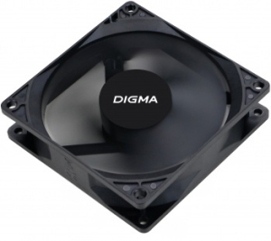  Digma DFAN-90 90x90x25mm 3-pin 4-pin (Molex)23dB 82gr Ret
