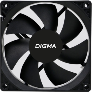  Digma DFAN-90 90x90x25mm 3-pin 4-pin (Molex)23dB 82gr Ret