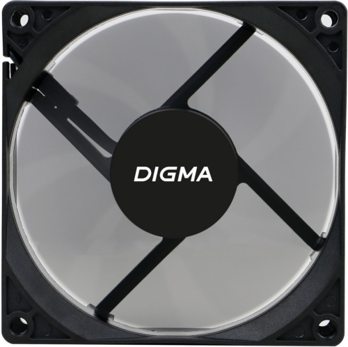  Digma DFAN-90 90x90x25mm 3-pin 4-pin (Molex)23dB 82gr Ret