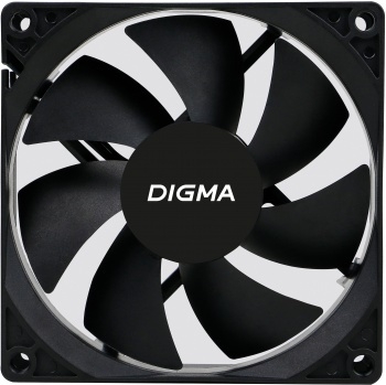  Digma DFAN-90 90x90x25mm 3-pin 4-pin (Molex)23dB 82gr Ret