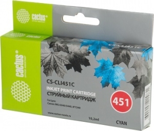   Cactus CS-CLI451C   Canon MG 6340/5440/IP7240 (9,8ml)