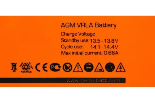  Delta DTM 12022 (12V, 2.2Ah)