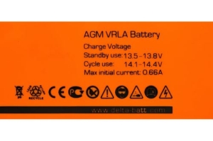  Delta DTM 12022 (12V, 2.2Ah)